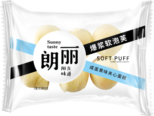 爆浆软泡芙咸蛋黄味